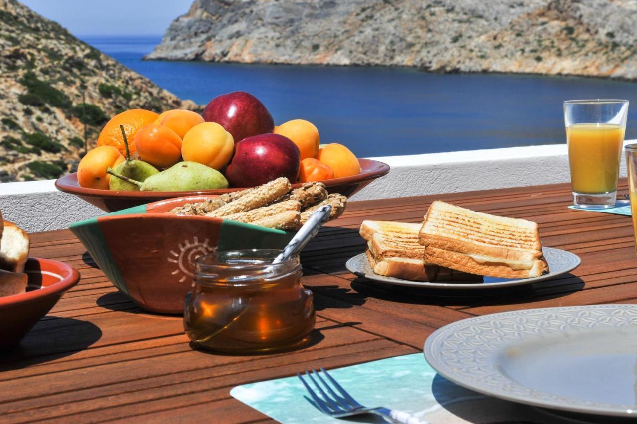 Droufakos' Home, Lux Seafront Apartment W. View Cherronisos  Exterior photo